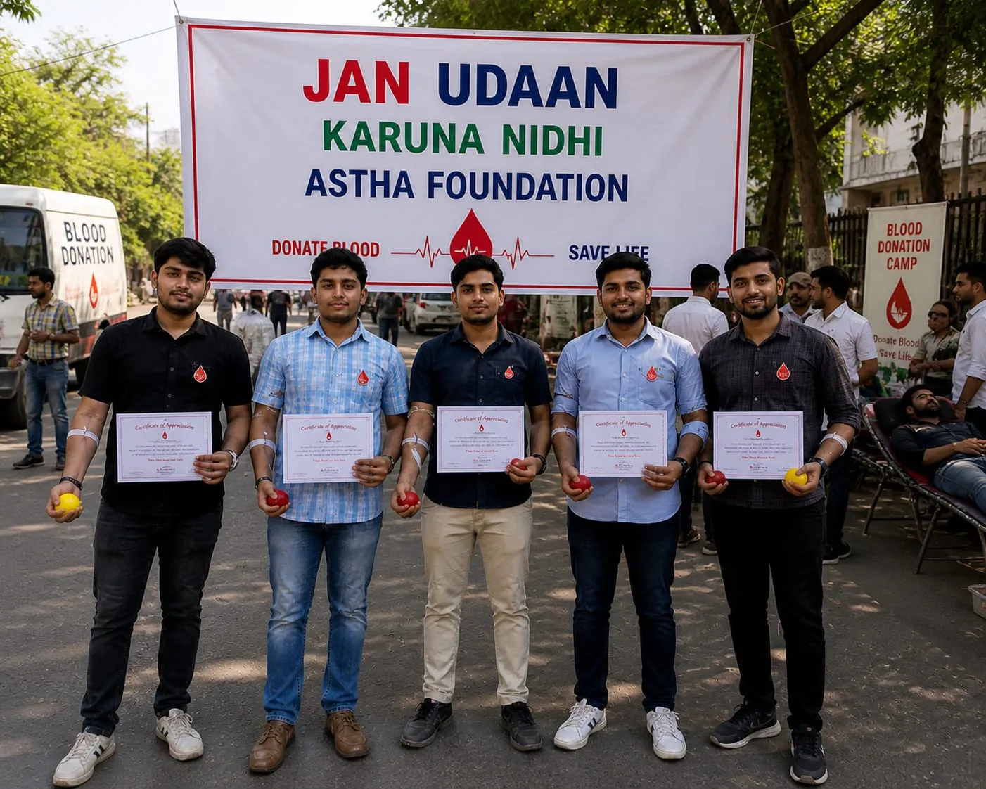 Blood donation camp — Donate Blood, Save Life